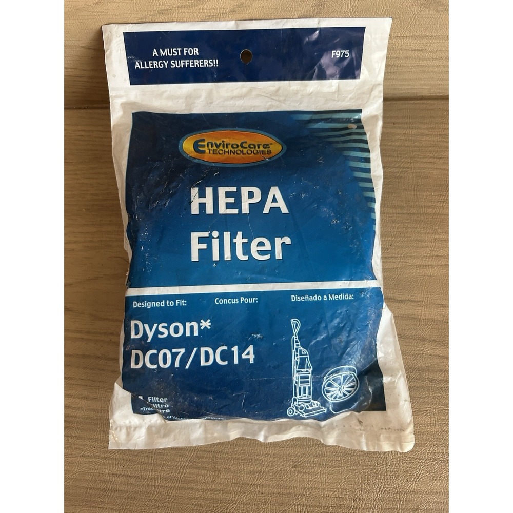 Dyson DC07 / DC14 HEPA Filter EnviroCare F975 1 Filter NIB Sealed